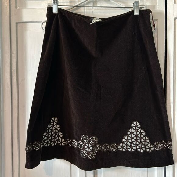 Odille from Anthropologie 100% cotton corduroy skirt - Size 10 - Picture 1 of 6